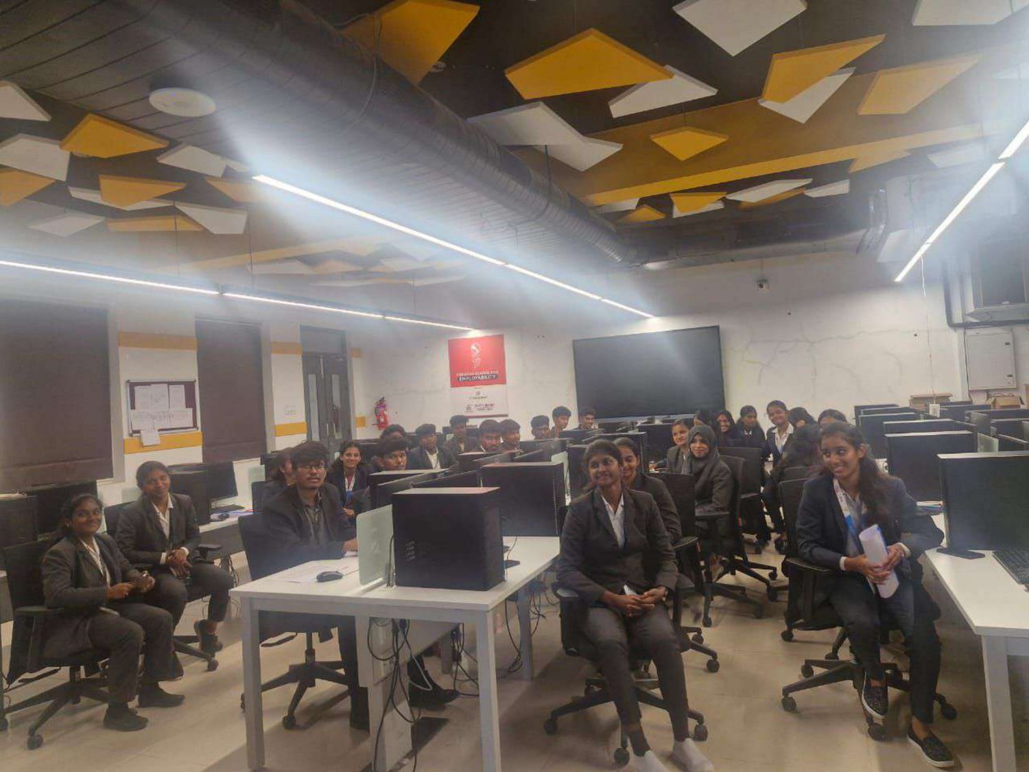 Computer-Lab Training Visit